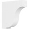 Ekena Millwork Standard Van Buren Architectural Grade PVC Bracket, 2"W x 8"D x 8"H BKTP02X08X08VAN - alternate 1